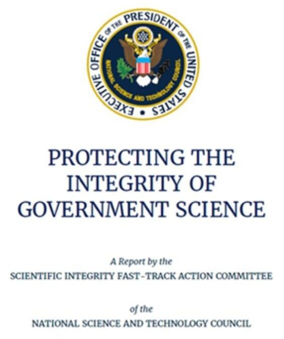 Protecting the Integrity of Government Science report cover